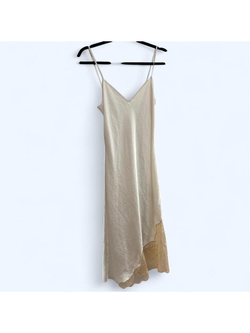 Aritzia Sonnet Satin Slip Dress - size 2XS